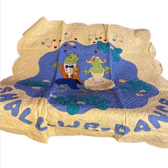 Other - UNIQUE ⭐️JUDI BOISSON baby crib quilt